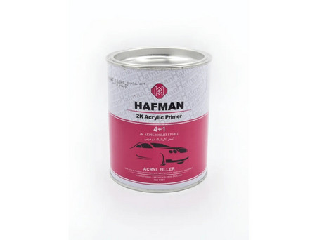 Грунт-Наполнитель «Hafman» 266 2к Acrylic Filler Primer 4+1 с Отвердителем, Черный, 1л (HAFGR266.3)