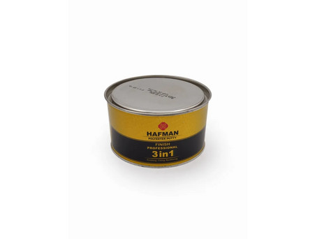 Шпатлёвка Универсальная «Hafman» 3в1 Polyester Putty UNI, 1,65кг (HAF3IN1UNI1.6)