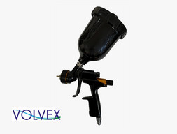 Краскопульт «Volvex» LVMP DVE-13 1,3мм, Верхний, Чёрный, 600мл (DVE-13B)