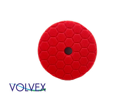 Полировальная Губка «Volvex» VX-SpongeWheel, Средняя, Красная, 150мм
