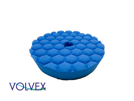 Полировальная Губка «Volvex» VX-SpongeWheel, Мягкая, Синяя, 150мм