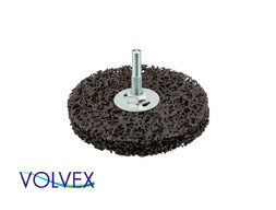 Зачистной Круг «Volvex» VX C&S-3-1-150 Coral, под Дрель, Чёрный, 150мм