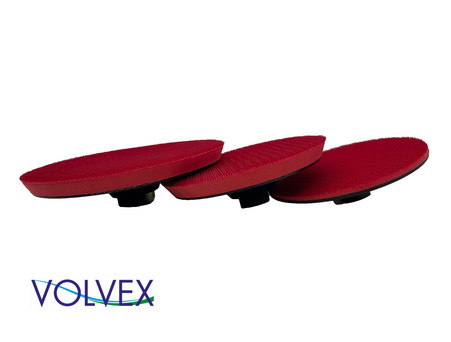 Оправка «Volvex» для Кругов под УШМ, Липучка, 150x10мм