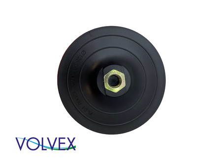 Оправка «Volvex» для Кругов под УШМ, Липучка, 125x3мм